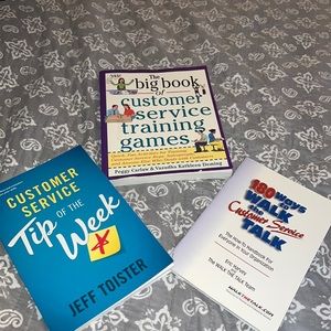 3 customer service books